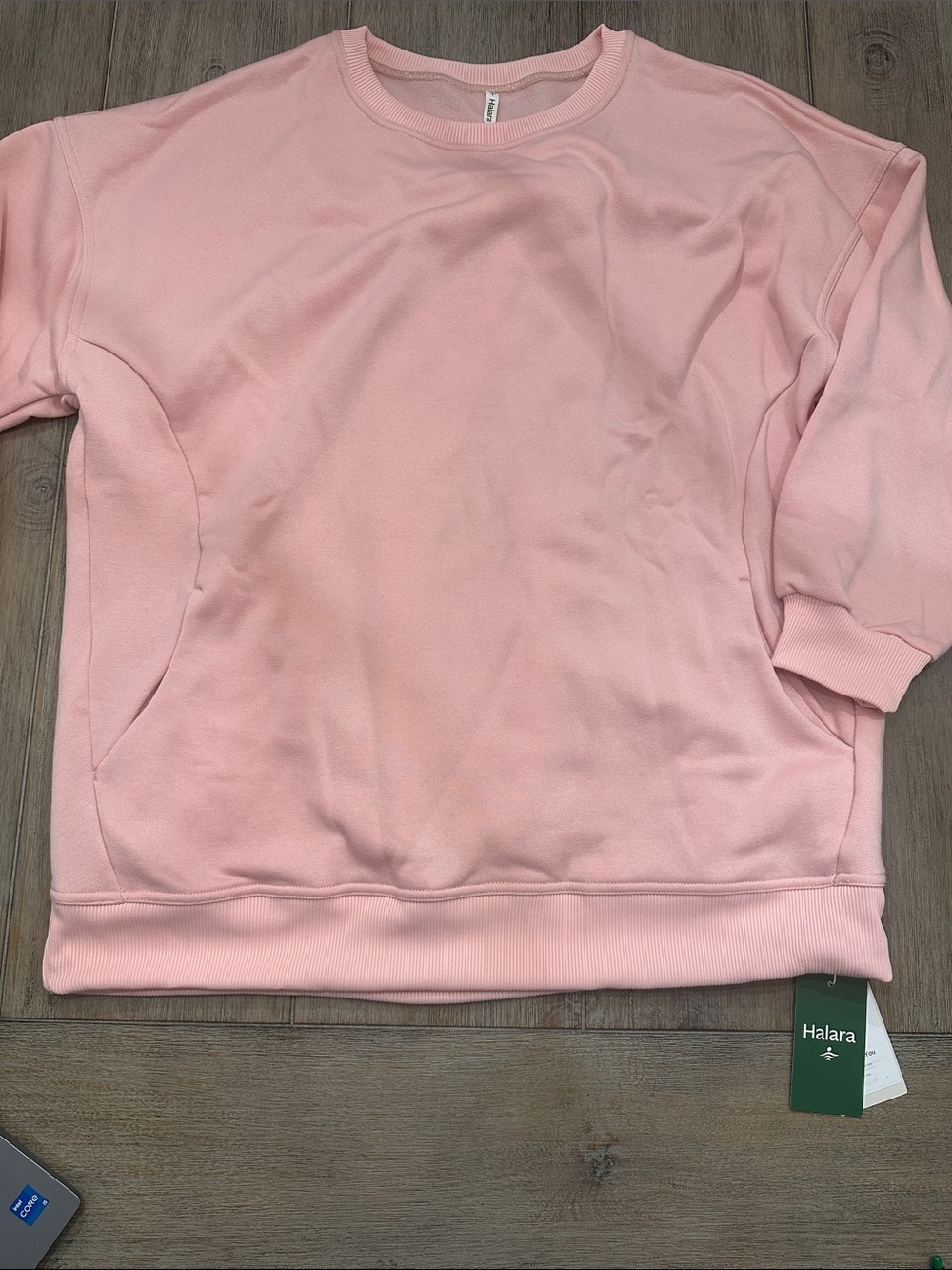 Halara Women’s Long Sleeve Pocket Oversize Sweatshirt | Size L